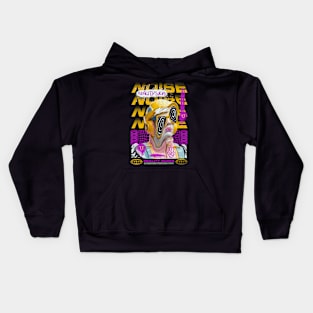 Reality sucks brutalism pop art Kids Hoodie